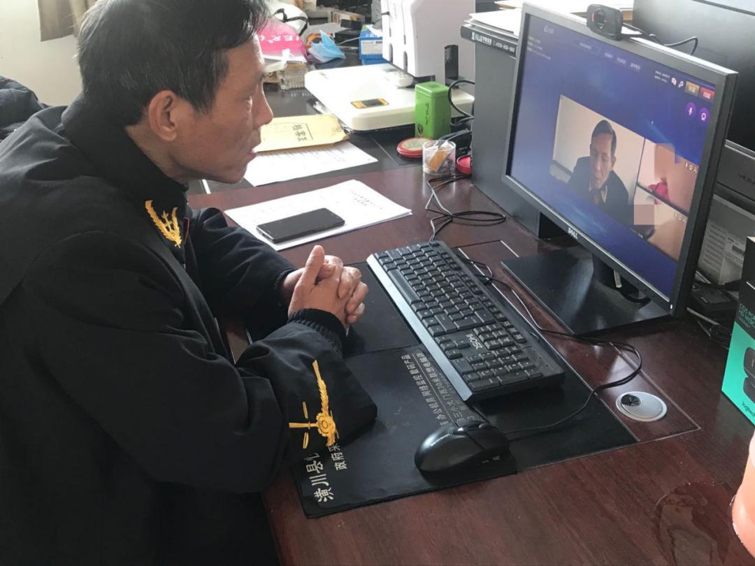 2020年3月27日,在谈店法庭庭长李全胜的主持下,一起健康权纠纷的当事