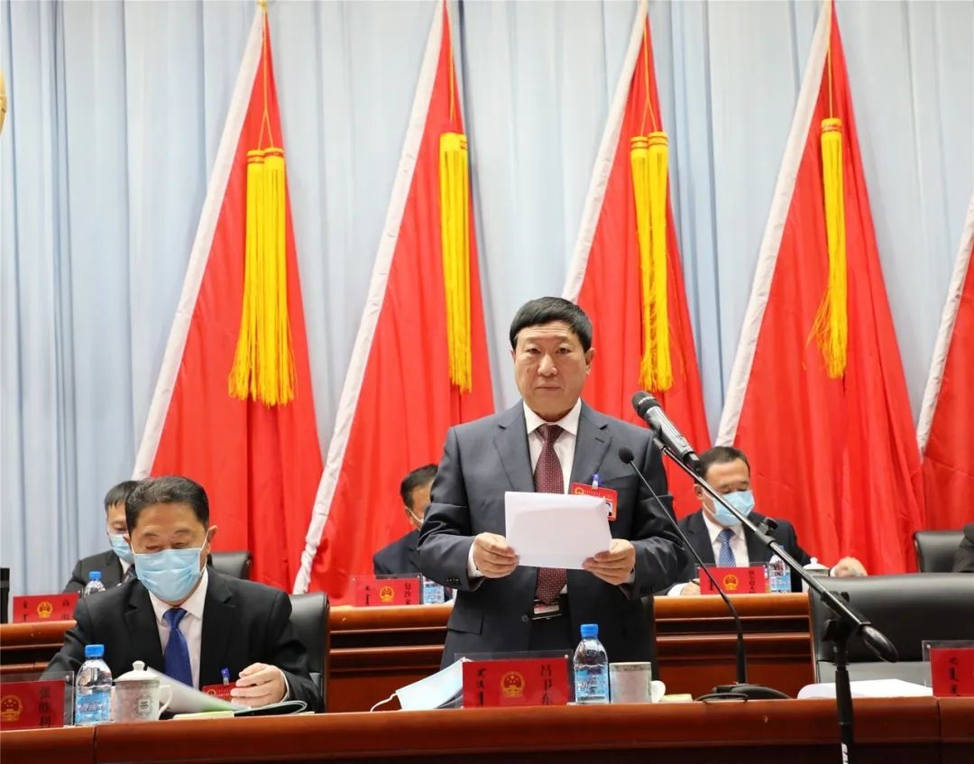 【两会时间】库伦旗第十六届人民代表大会第四次会议举行第二次全体