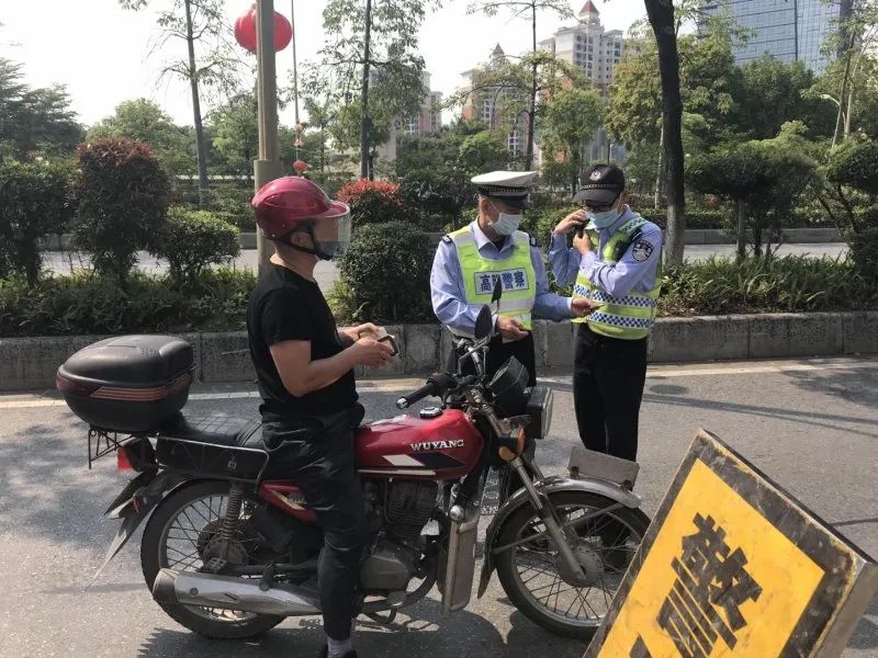 电子警察24小时抓拍!高明查车设卡点大曝光