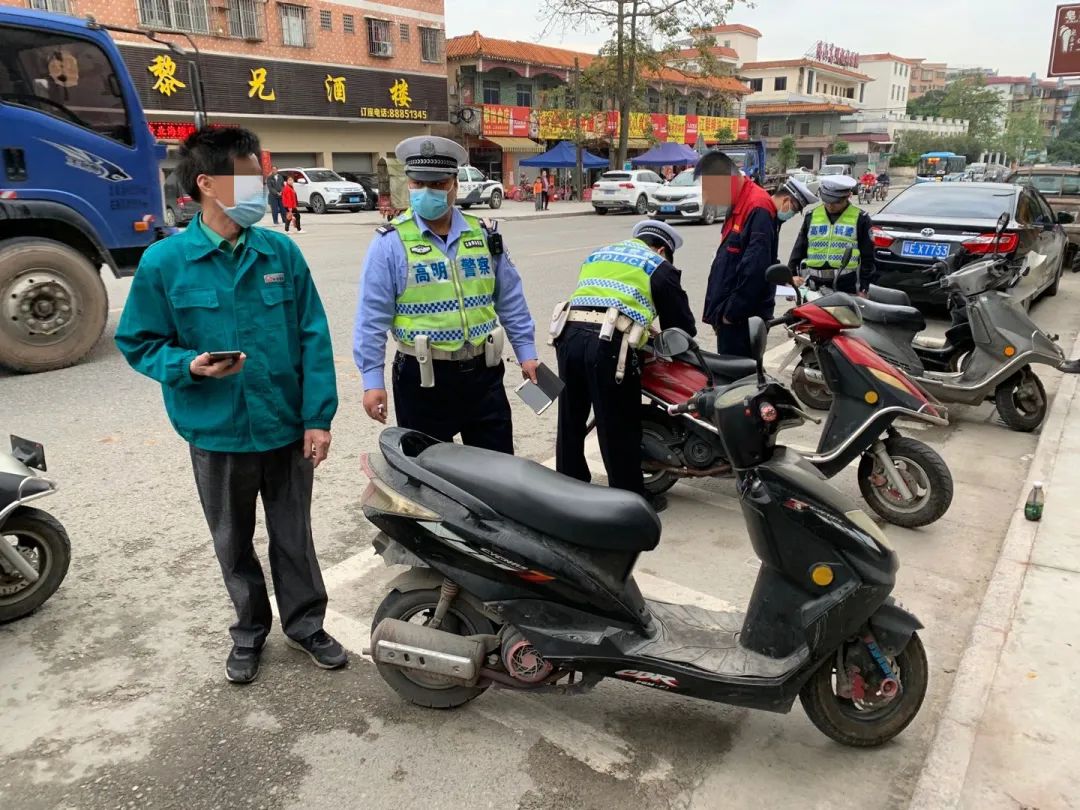 电子警察24小时抓拍!高明查车设卡点大曝光