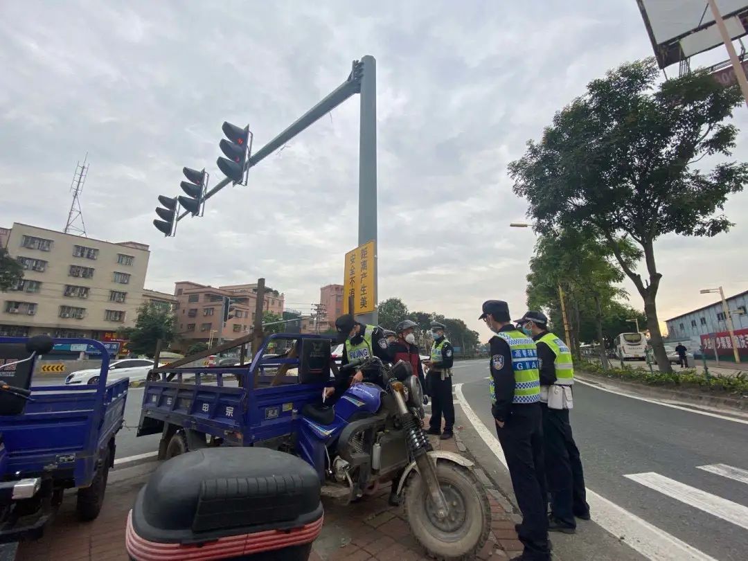 电子警察24小时抓拍!高明查车设卡点大曝光