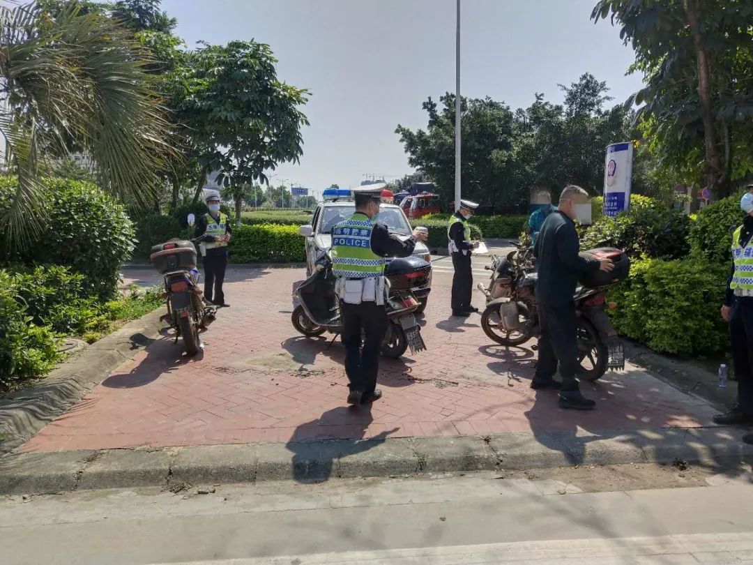 电子警察24小时抓拍!高明查车设卡点大曝光
