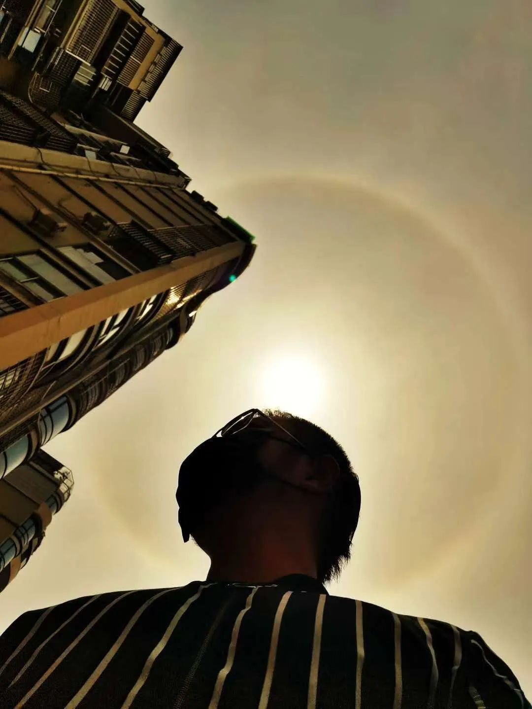 刚刚厦门太阳自带光环你看到了吗