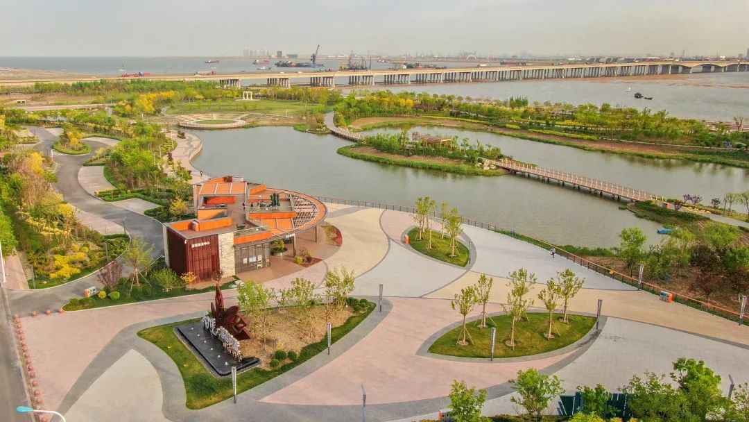 天津生态城最大的公园图片