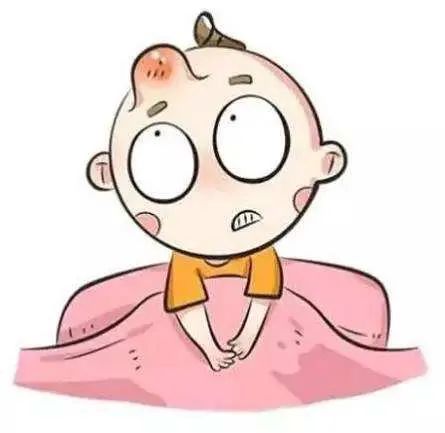 ▎之菡:"妈妈,你看,弟弟额头上长出了一个大包.