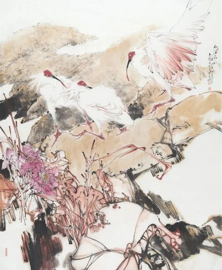 西安画家笔下的大秦岭美术作品网络展