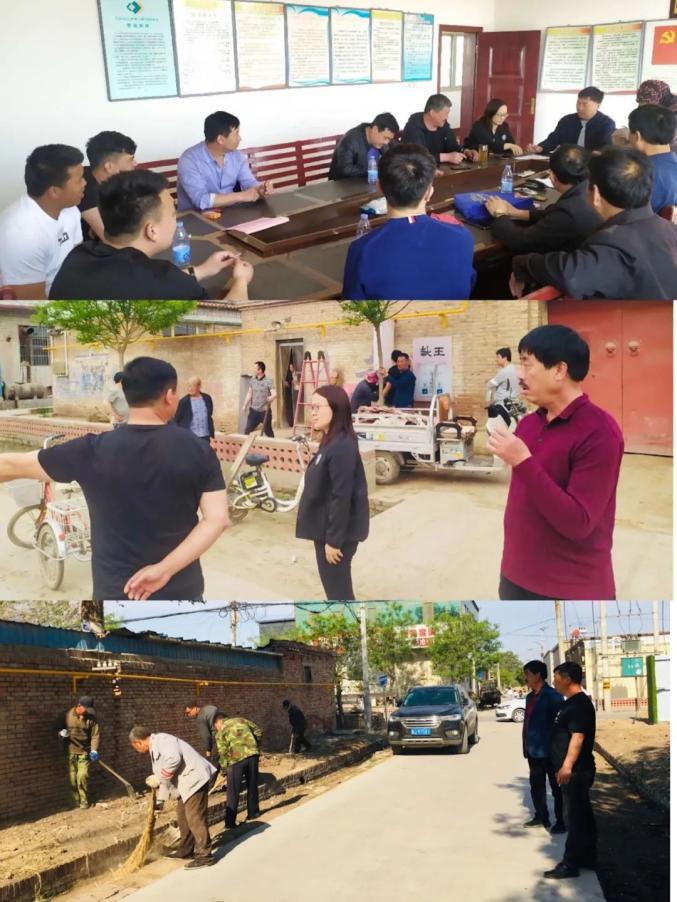 在党支部书记马合洪的带领下,本斋西村领导班子迅速成立行动领导小组