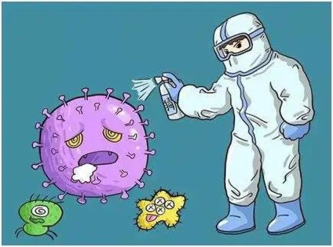 消灭细菌漫画图片