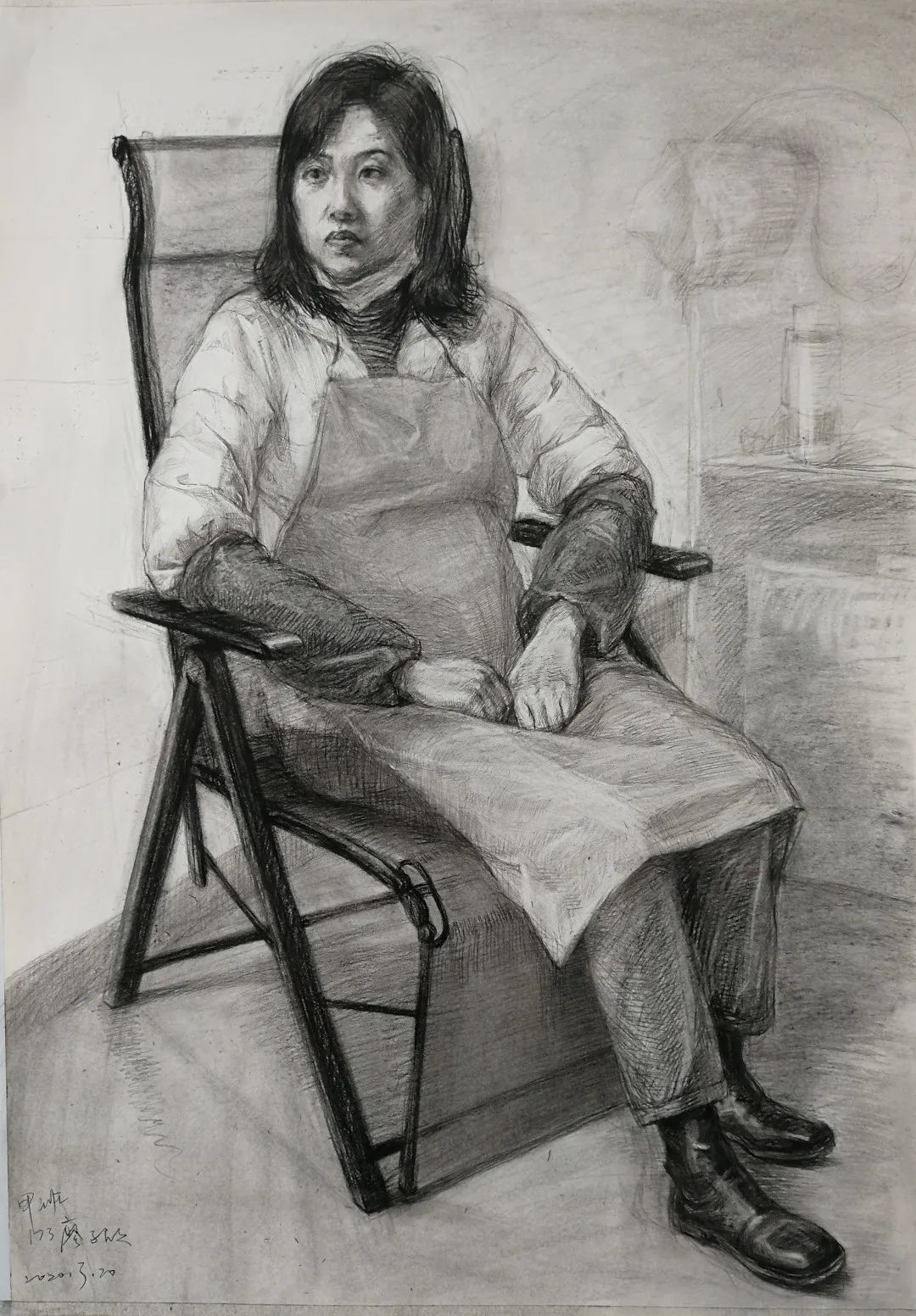 精彩云课丨素描全身像白文忠陈佳思附中