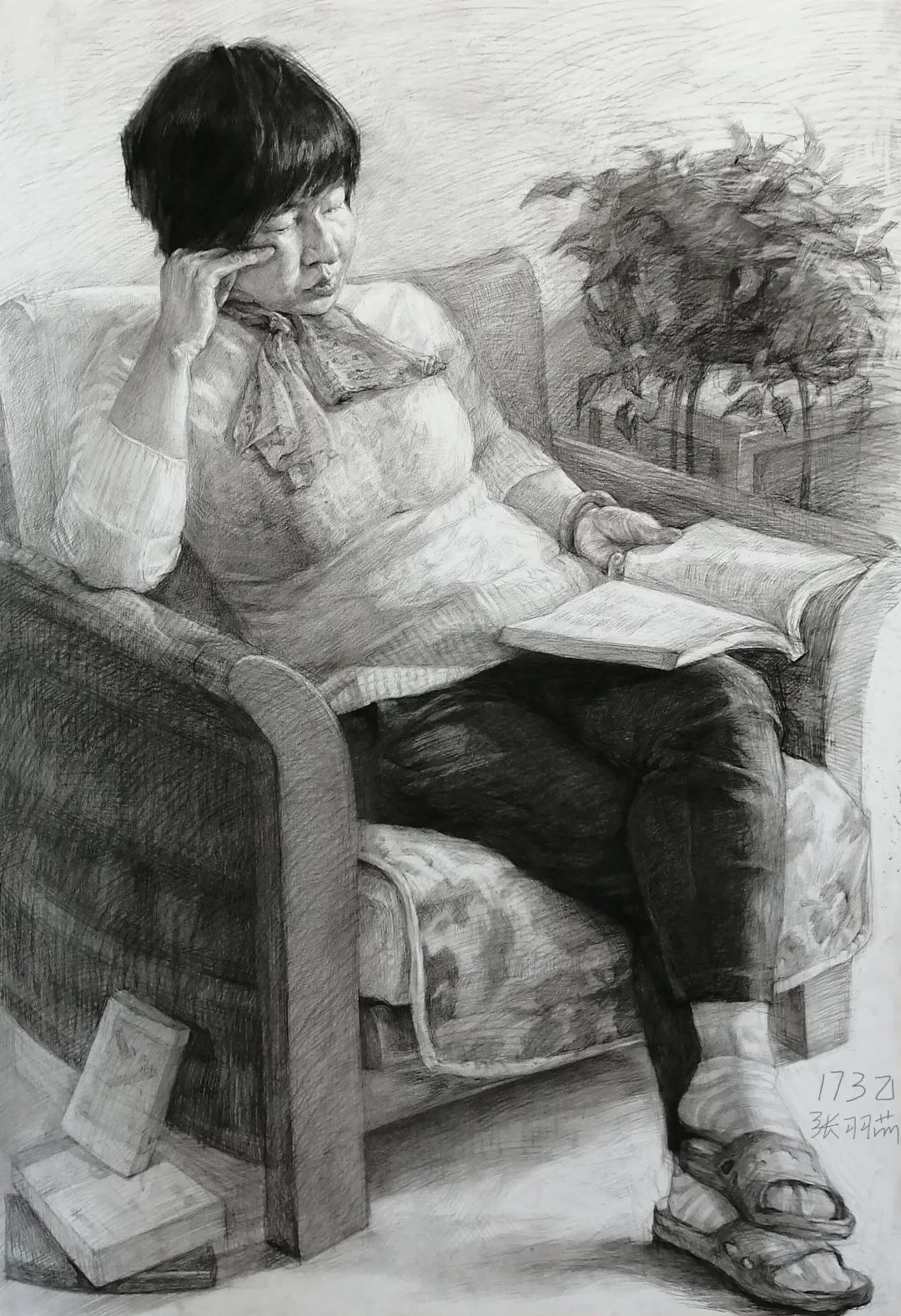 精彩云课丨素描全身像白文忠陈佳思附中