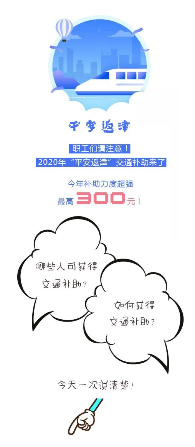 5月4日 开抢 最高300元 仅限人 天津要发这项补助