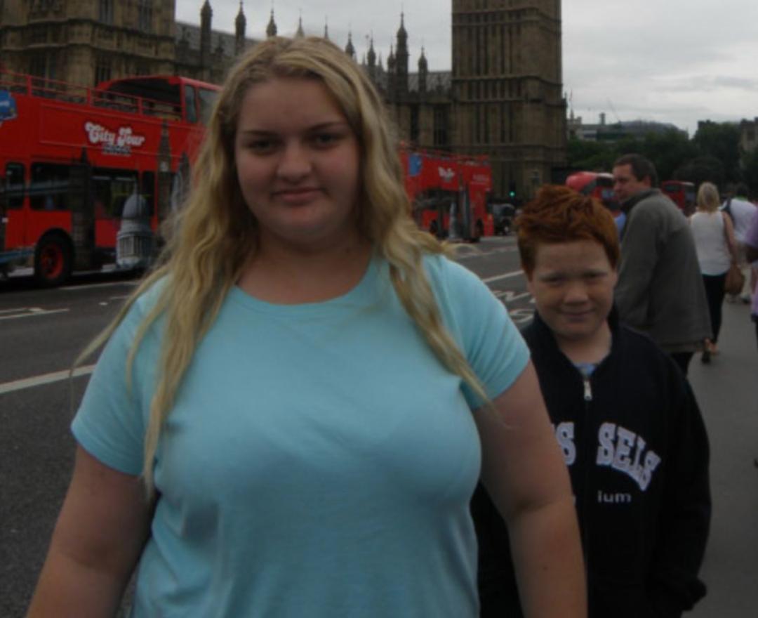 姑娘网上晒出了胖瘦对比照太好看了