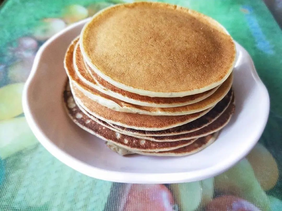 热烘烘的松饼一只平底锅搞定