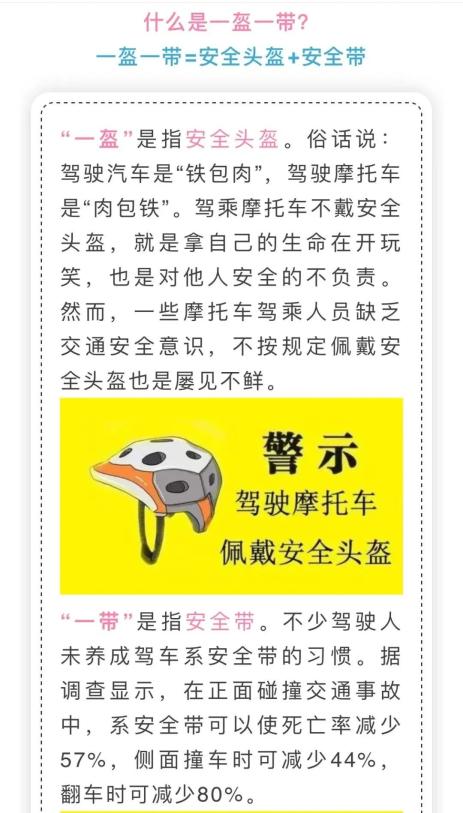 吉林高速公安迅速行动,矩阵式开展“一盔一带