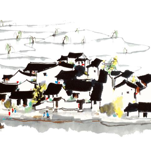 灰瓦白墙水乡风光闵行这座村庄即将丑小鸭变白天鹅