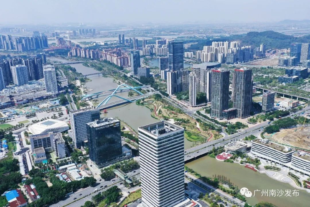 图看南沙5年巨变