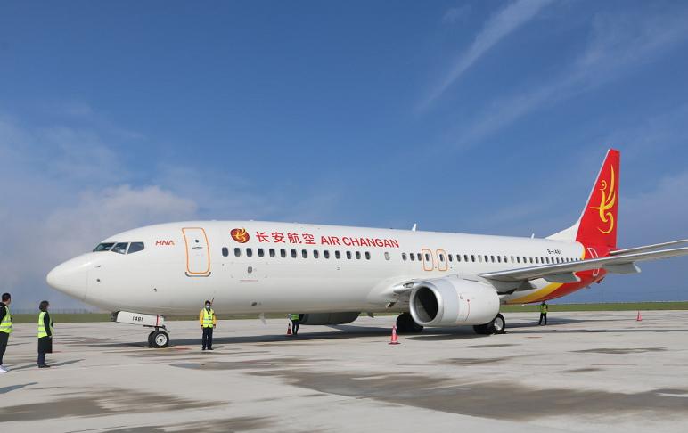 "航班正式开通平稳降落到巫山机场随着长安航空9h8341航班2020-05-05