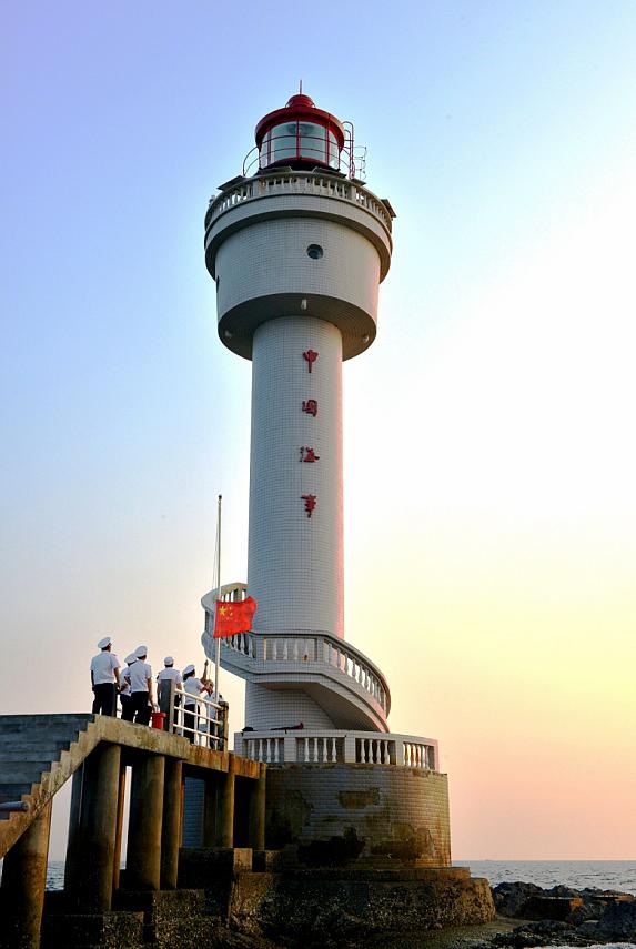 灯塔巡礼白苏岩灯塔沧海守望六十年