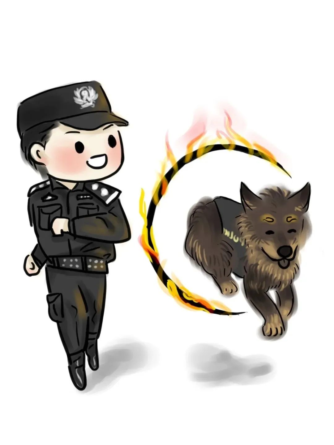 漫画铁路警察就是火车上的警察吗