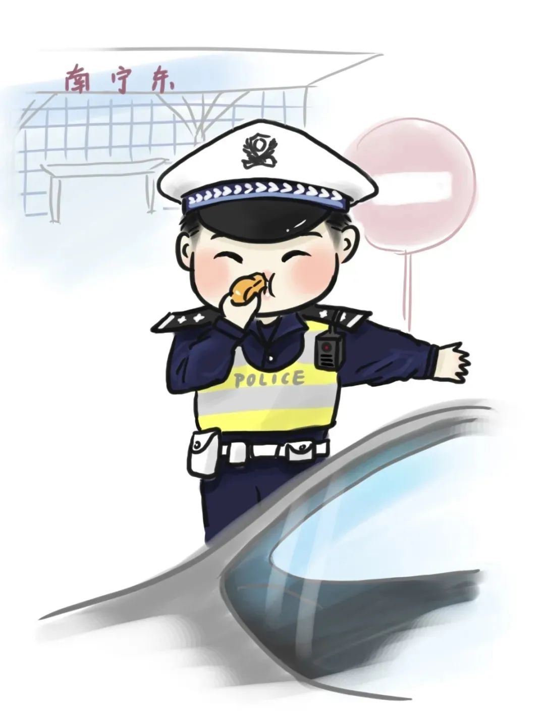 漫画铁路警察就是火车上的警察吗