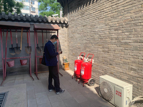 区文化和旅游局检查国民师范旧址