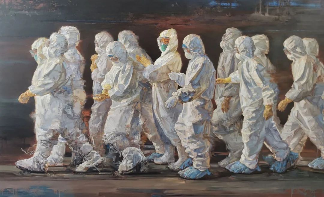 感受中国力量川美新冠肺炎疫情防控主题创作展明起展出