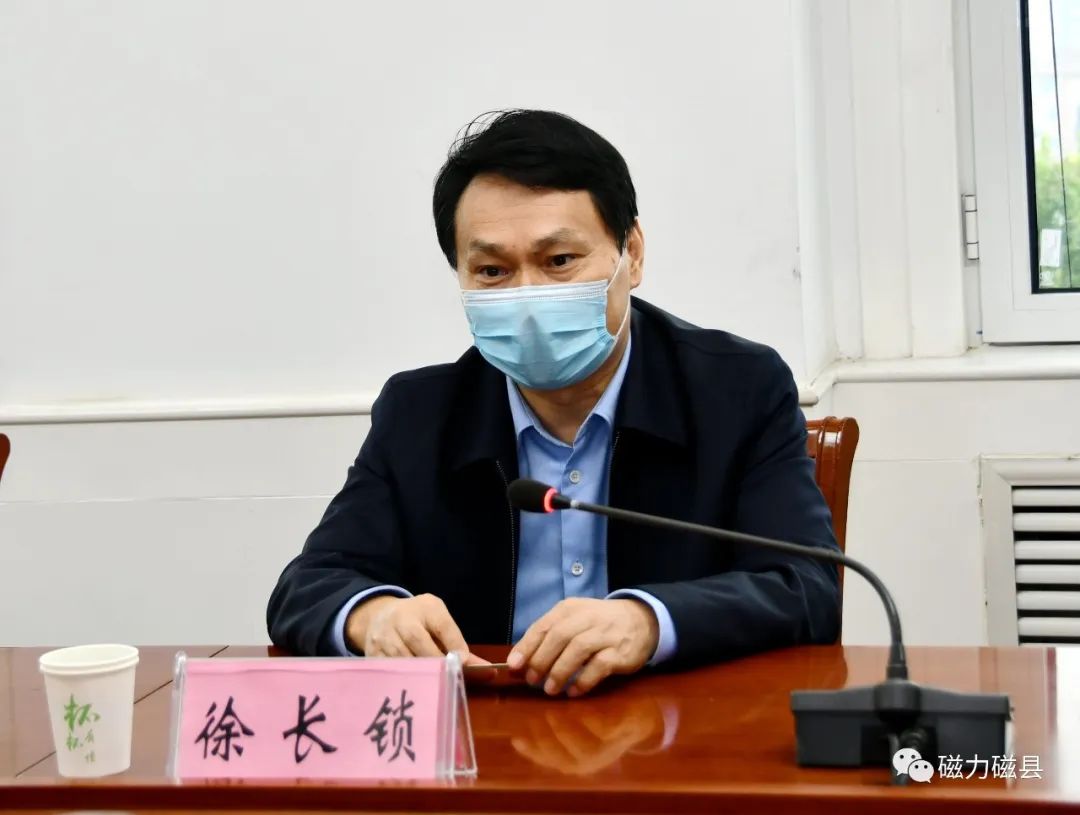 漳河上游管理局来磁调研漳河磁县段河道整治工作