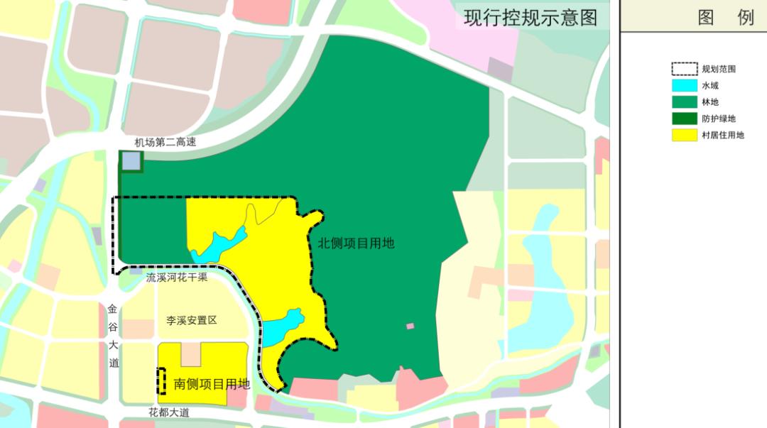 西至金谷大道北側地塊南至流溪河花乾渠,本項目用地位於花都區花東鎮1