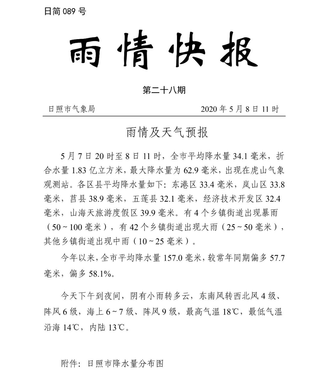 雨情:甘霖遍洒,日照麦田饱饮灌浆水