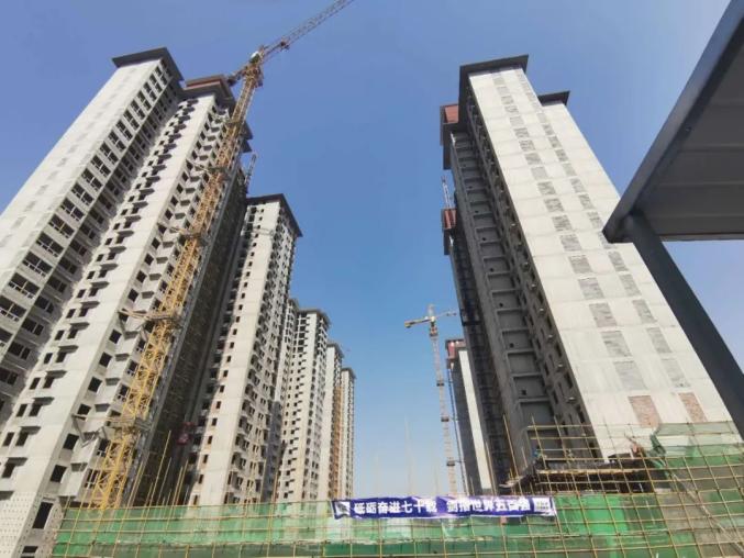 东城豪庭1东城豪庭,正尚盛世家合(南区),丰硕佳园(二期)三个项目正在