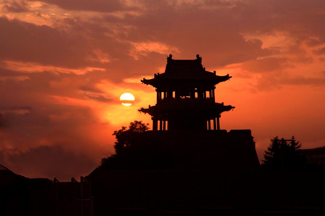 【跟着诗词游武威】大云晚钟_政务_澎湃新闻-the paper