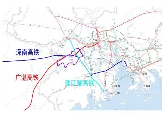 三條新高鐵擬開進高明牽手珠三角樞紐廣州新機場打造新格局