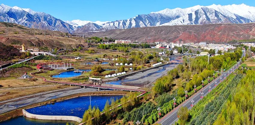 【外眼看肃南】甘肃肃南:雪后初霁4a景区美如画