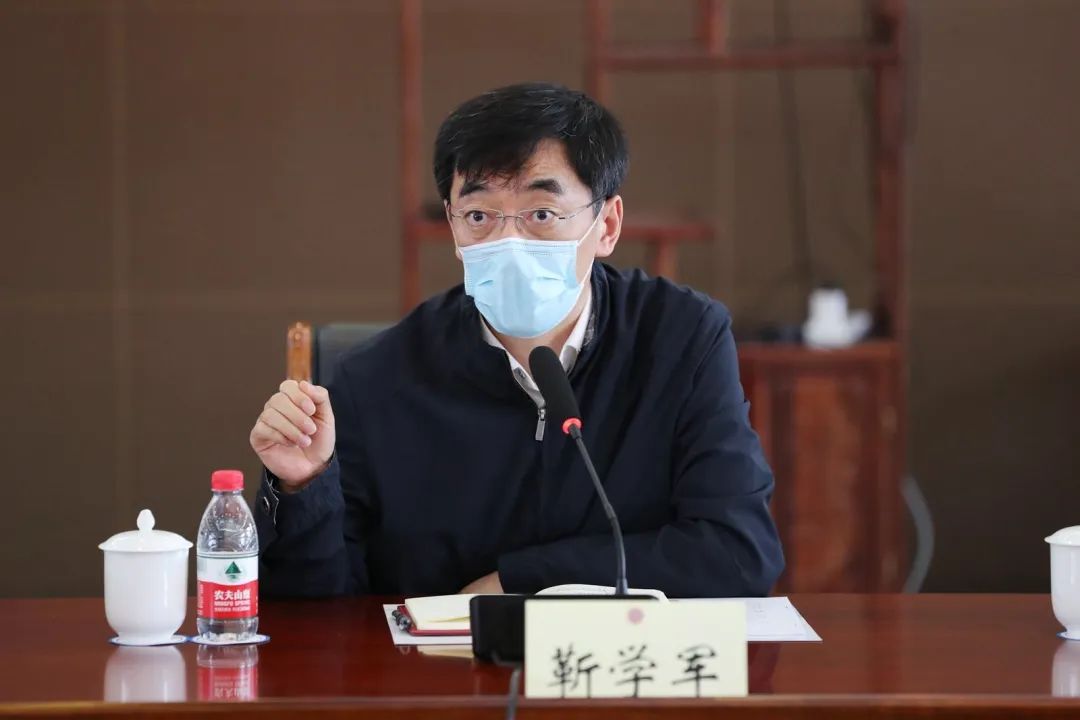 靳学军副院长向海淀区律协对法院优化服务营商环境工作的支持表示感谢