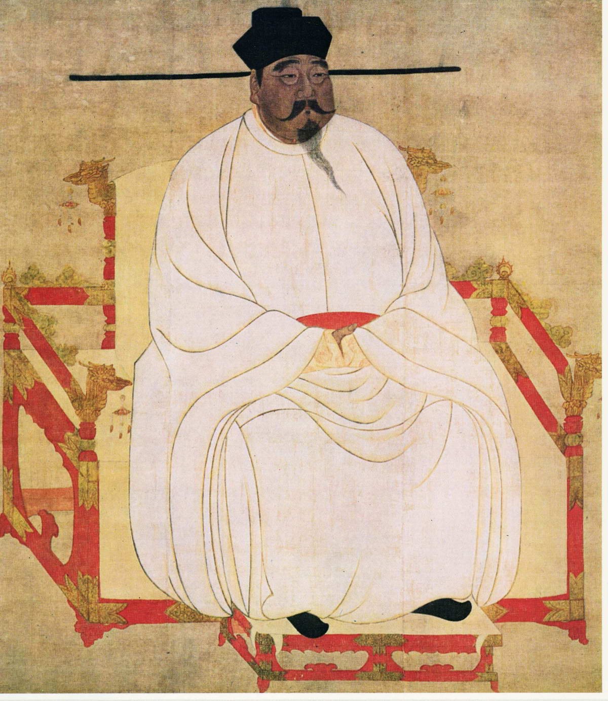 宋太祖赵匡胤画像 现存于台北故宫博物院