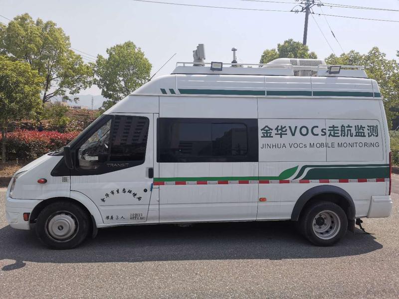 蓝天保卫战夏秋季攻坚黑科技vocs走航车助力金华蓝