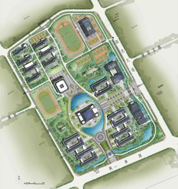 六安一中扩建规划方案批复了