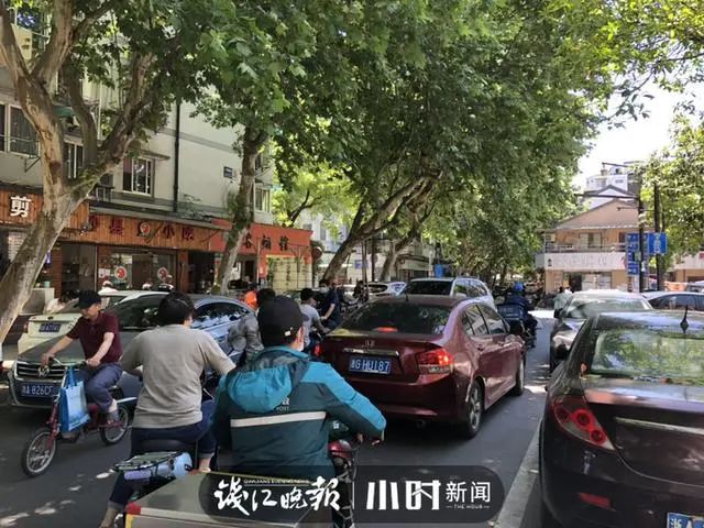 太难了杭州大学路开车如百爪挠心地盘全被霸占了