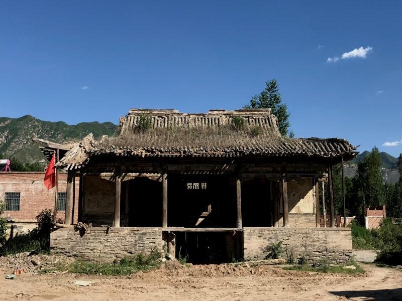 赵村赵武灵王庙戏台