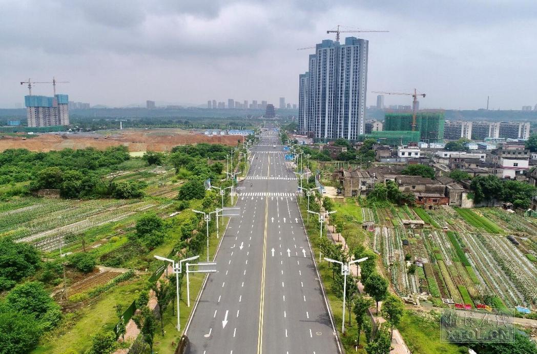 今天,湘潭又一条道路通车!