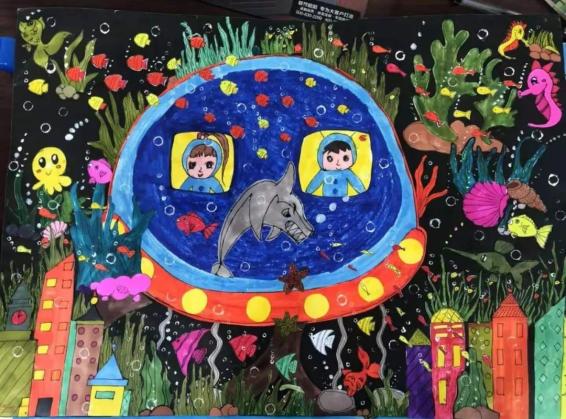 获奖作品 《海底城市》