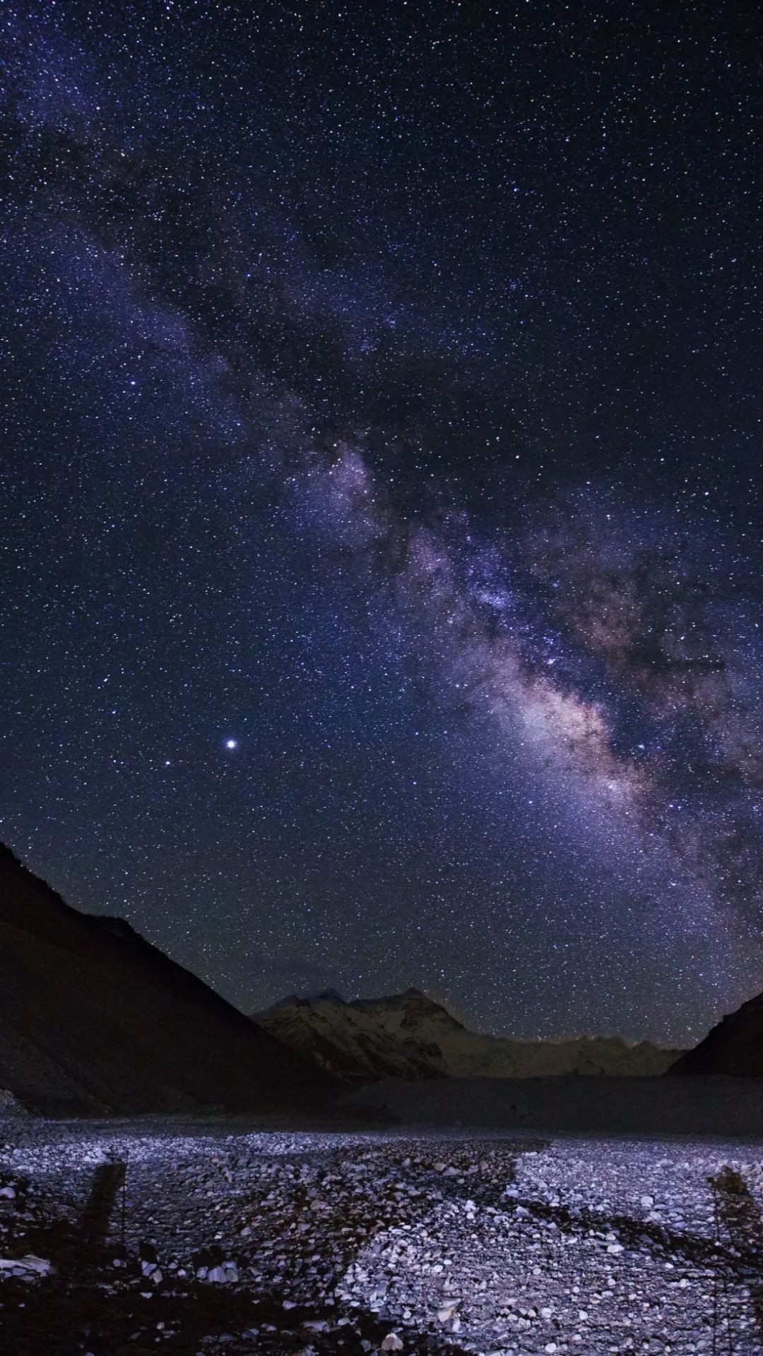 珠穆朗玛峰星空图片图片