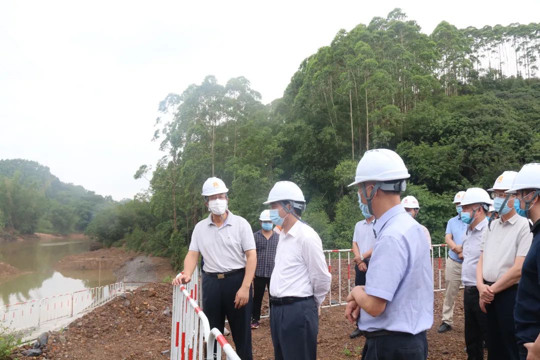 自治区政协副主席黄道伟到北投集团郁江调水工程项目调研_澎湃号·政务_澎湃新闻-The Paper