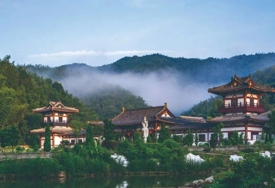 "江西康养旅游打卡地" 感受自然,深呼吸吧~ 抚 州 抚州市宜黄曹山寺