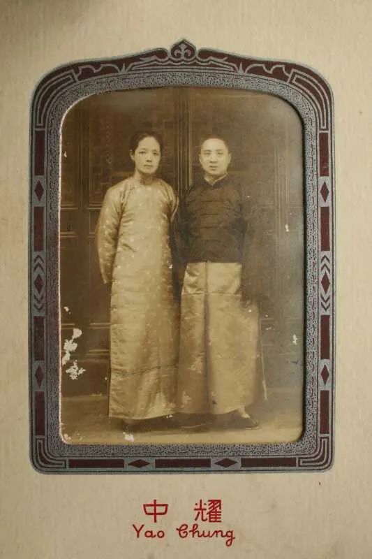 拍摄于建国前的人物老照片