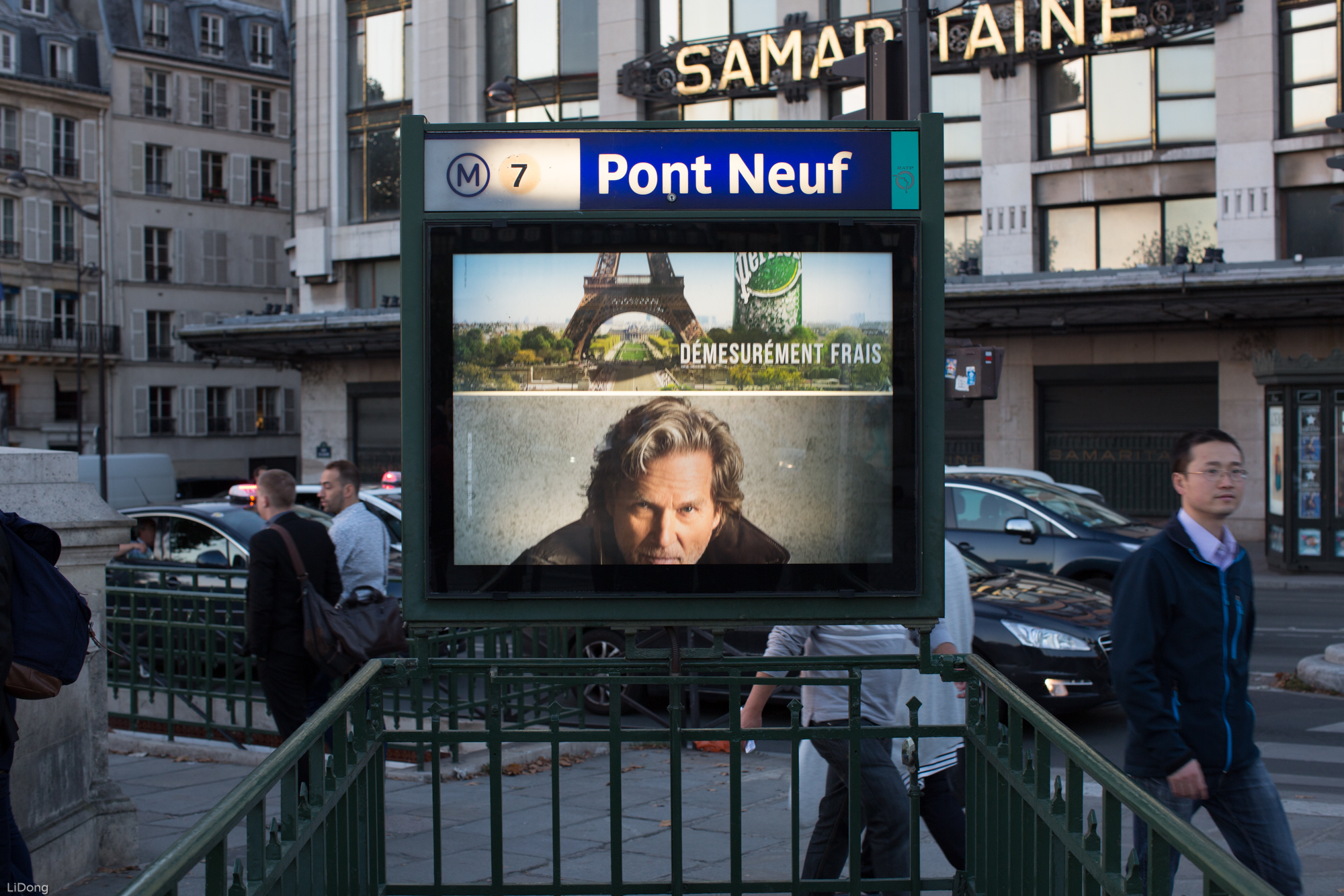 巴黎地铁文化图片
