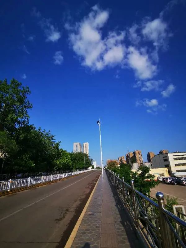 雨過天晴今天日照藍刷屏朋友圈