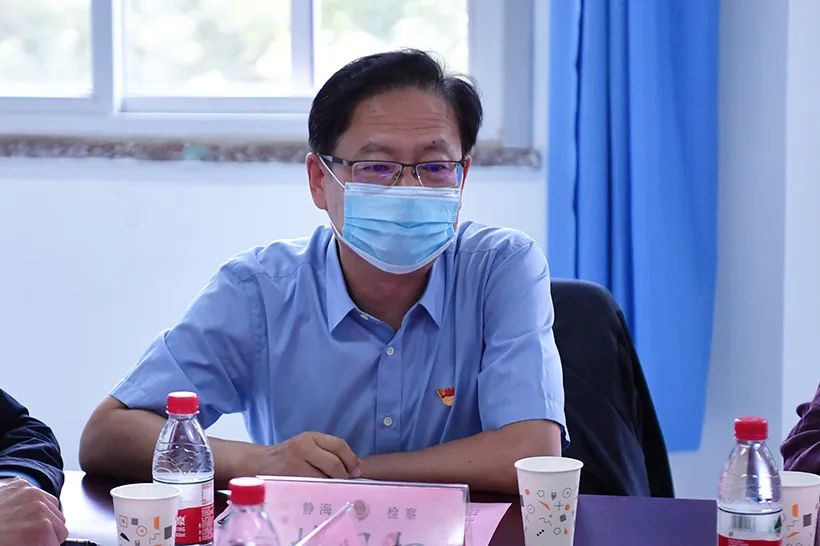 静海区检察院水滴小屋挂牌成立获市人大代表政协委员点赞