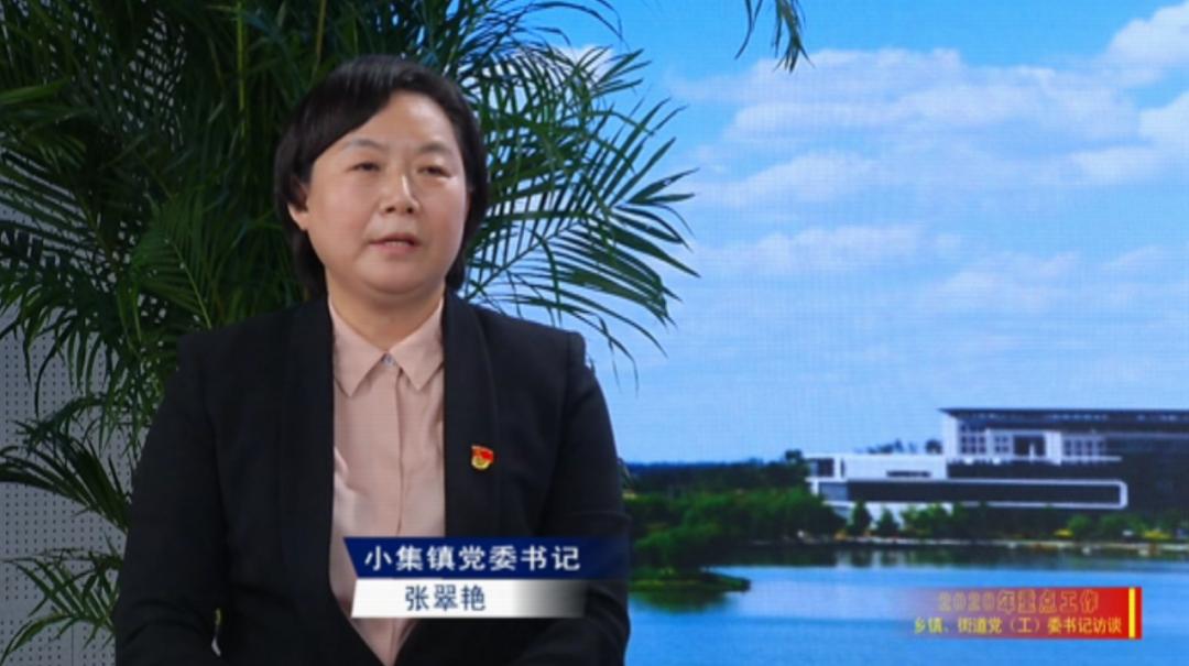 【实政亮诺】2020年重点工作乡镇,街道党(工)委书记访谈——小集镇