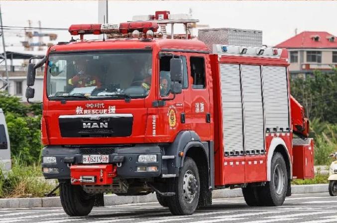 闽动2020地震演练系列报道四丨现场消防救援车图鉴